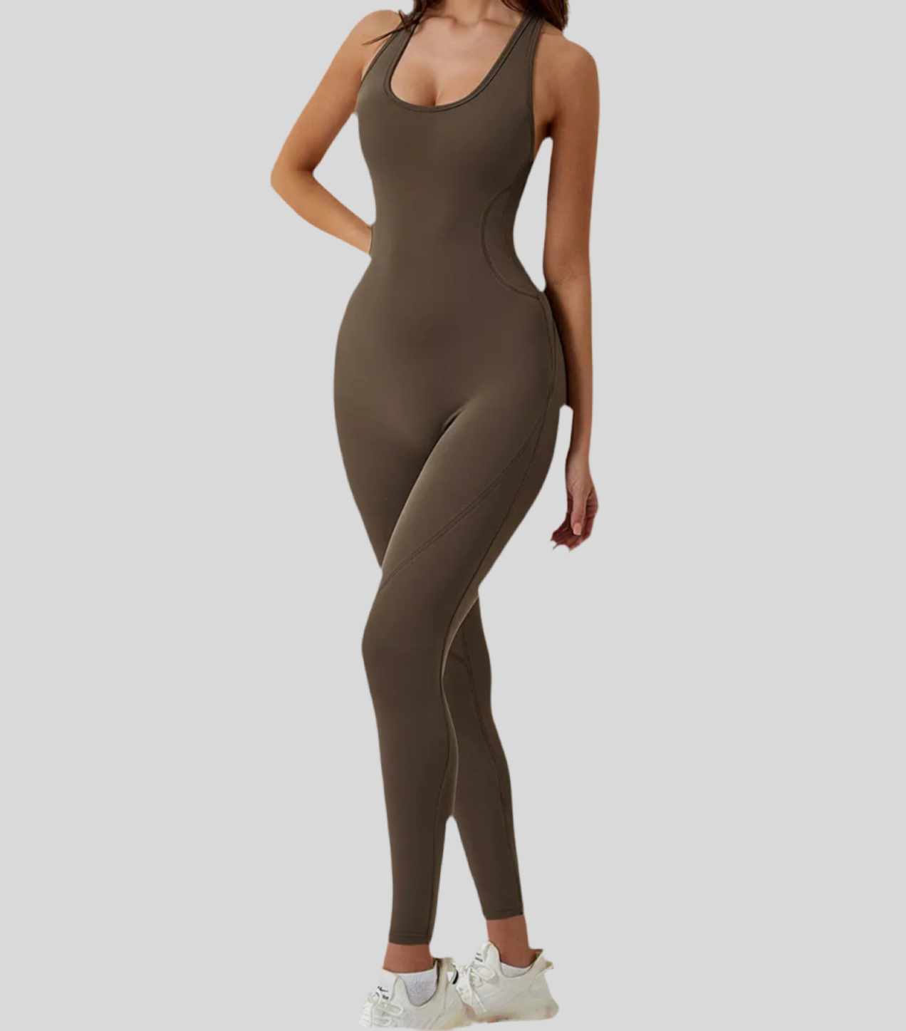 Powerplay Bodysuit Coffee