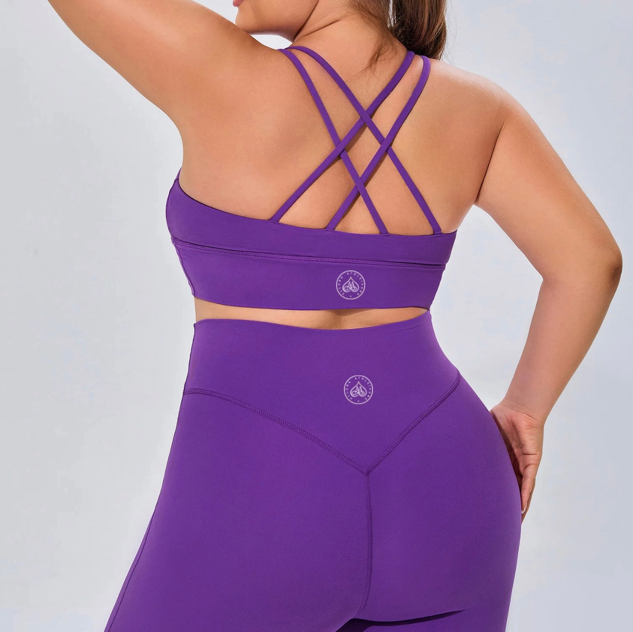 Pink Plus Legging Set