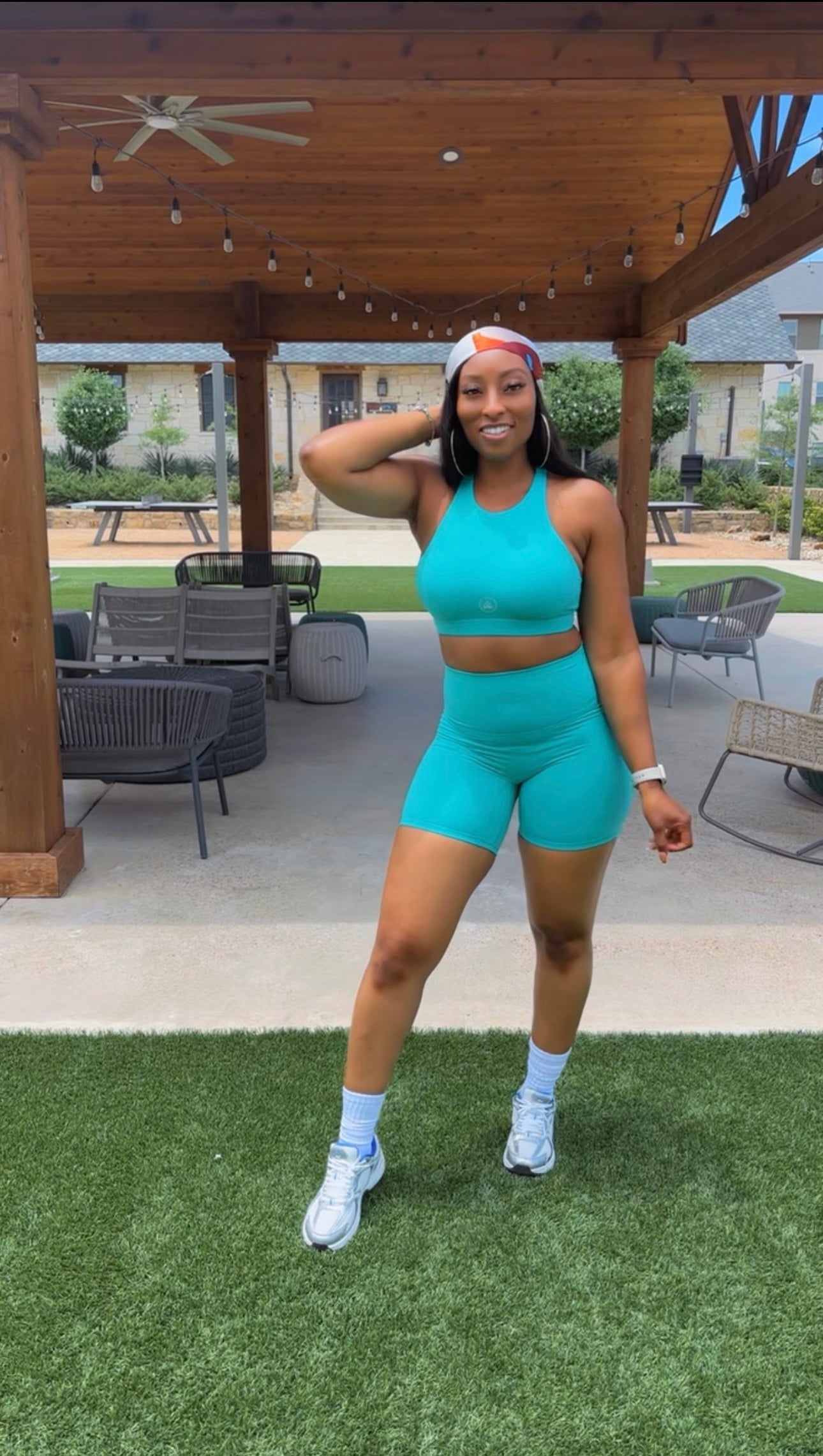 Lifted Sports Bra "Turquoise"