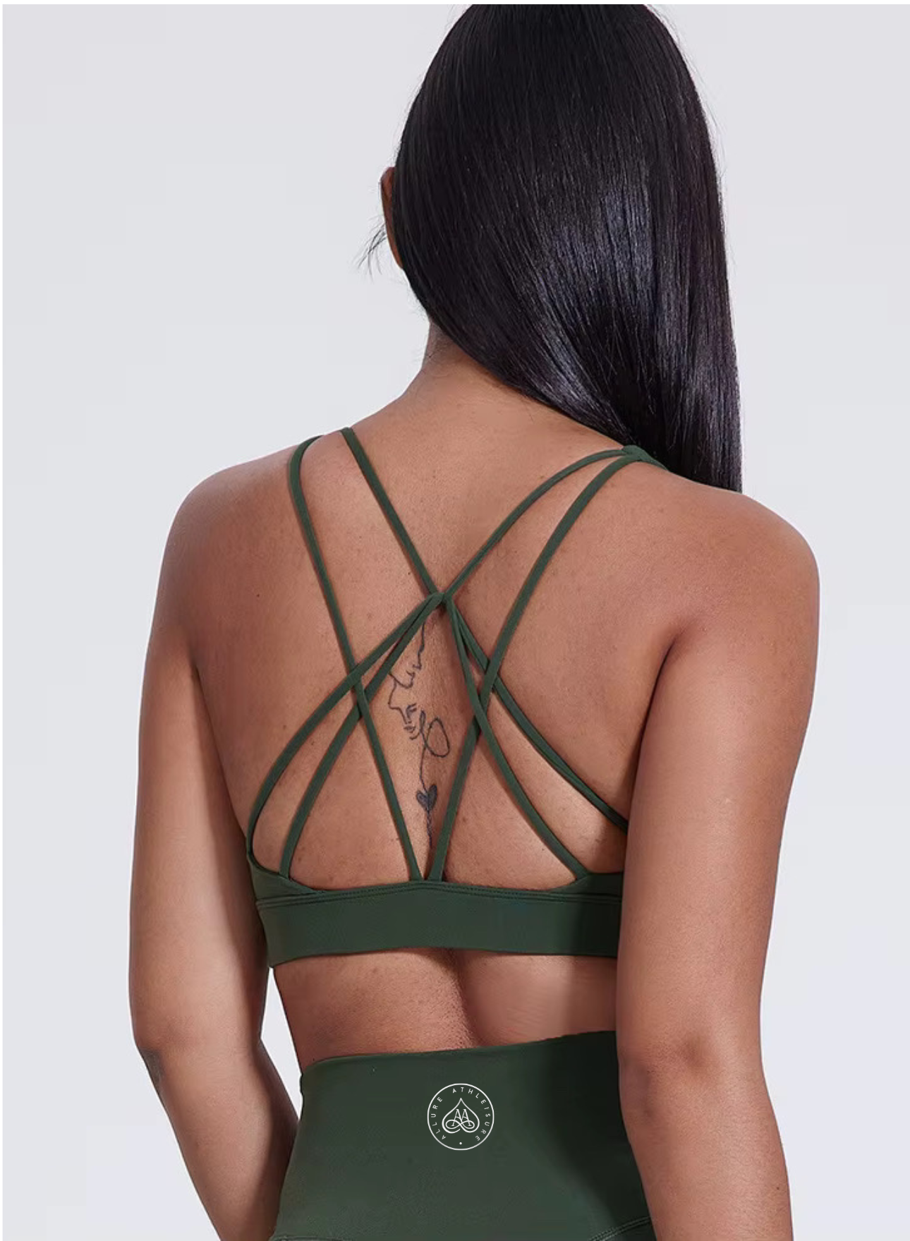 Sweetheart Army Green Bra