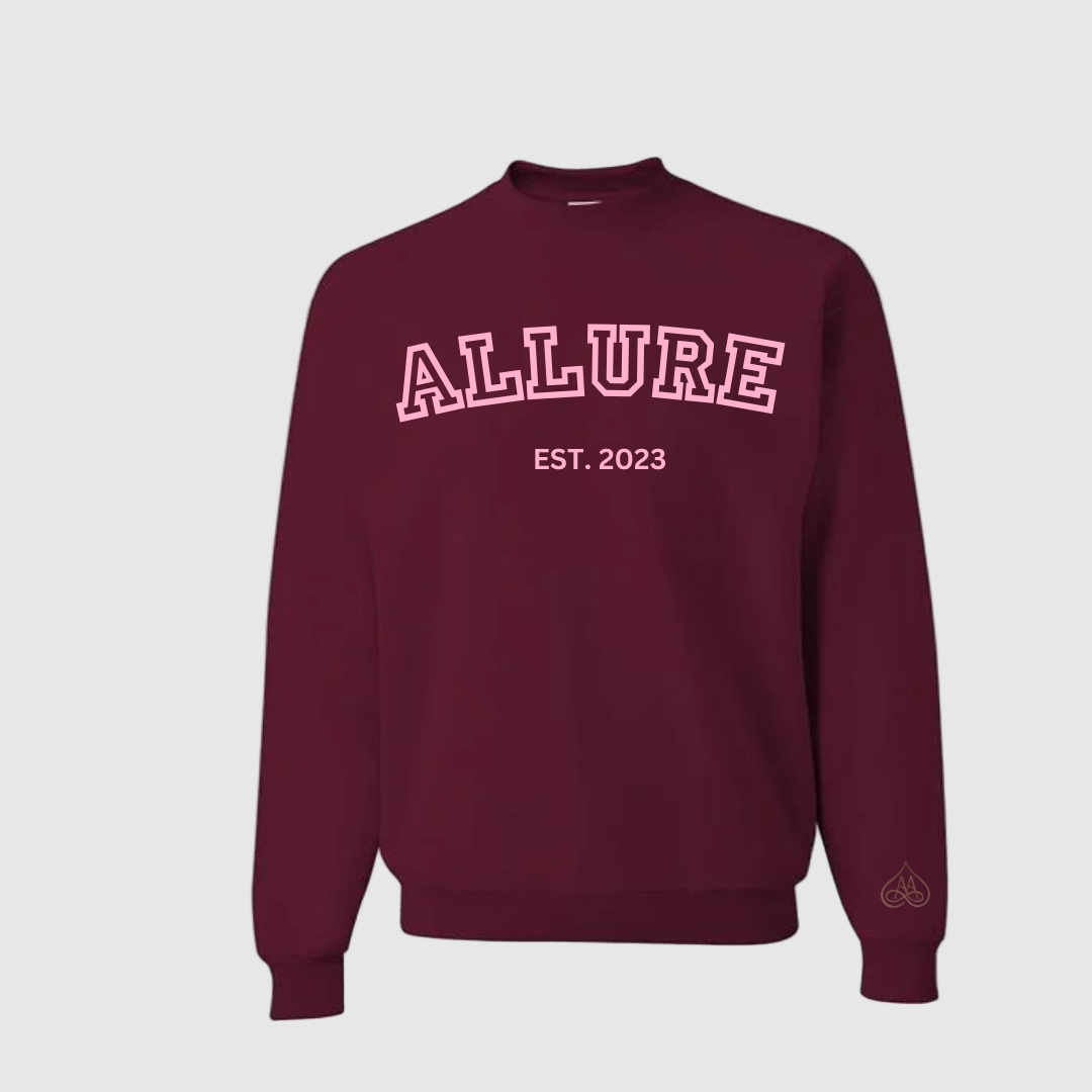 Crewneck Burgundy/Pink