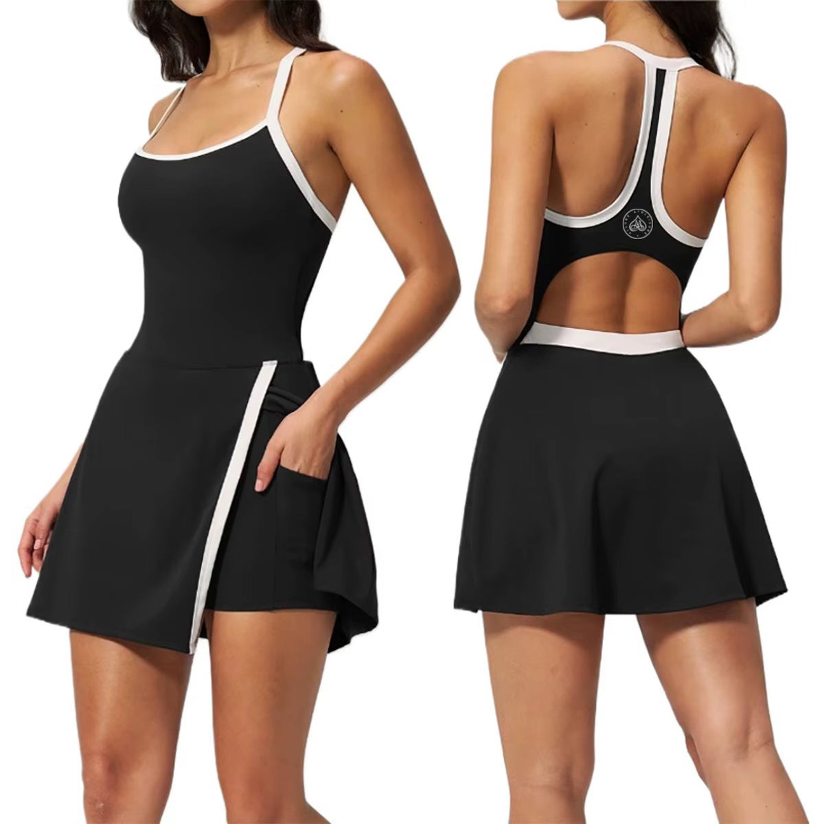 Match Point Dress Black