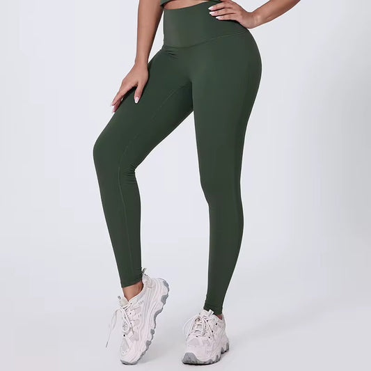 High Waist Leggings “Army Green”